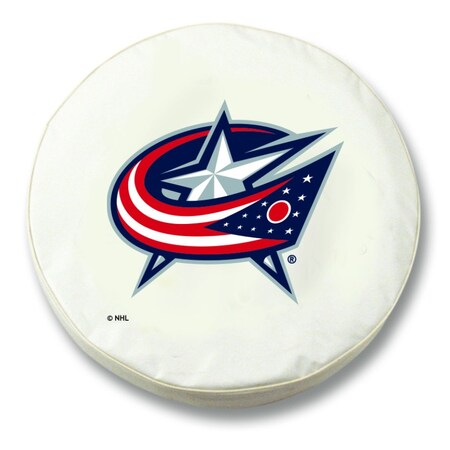 37 X 12.5 Columbus Blue Jackets Tire Cover